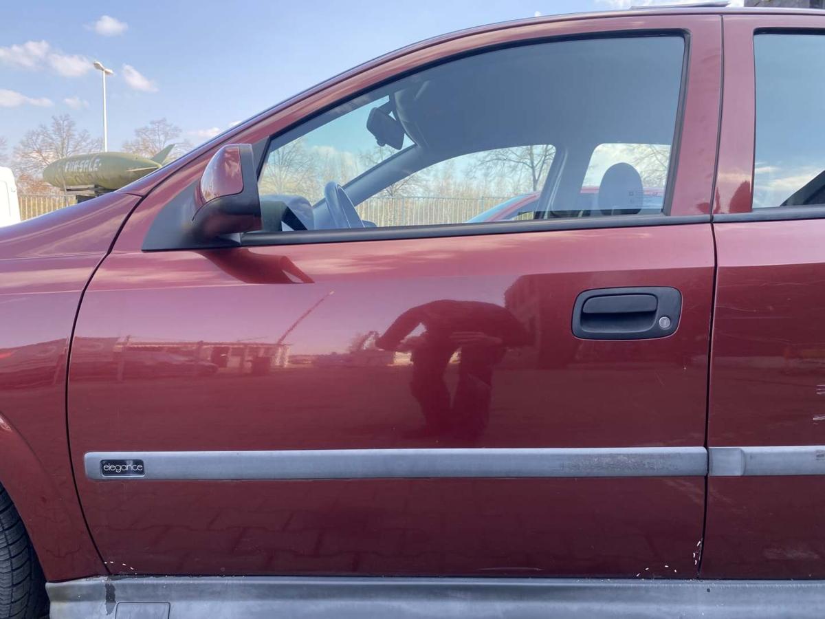 Opel Astra G original T&uuml;r vorn links Z549 Marseillerot 5-T&uuml;rer Rohbau Bj.1999